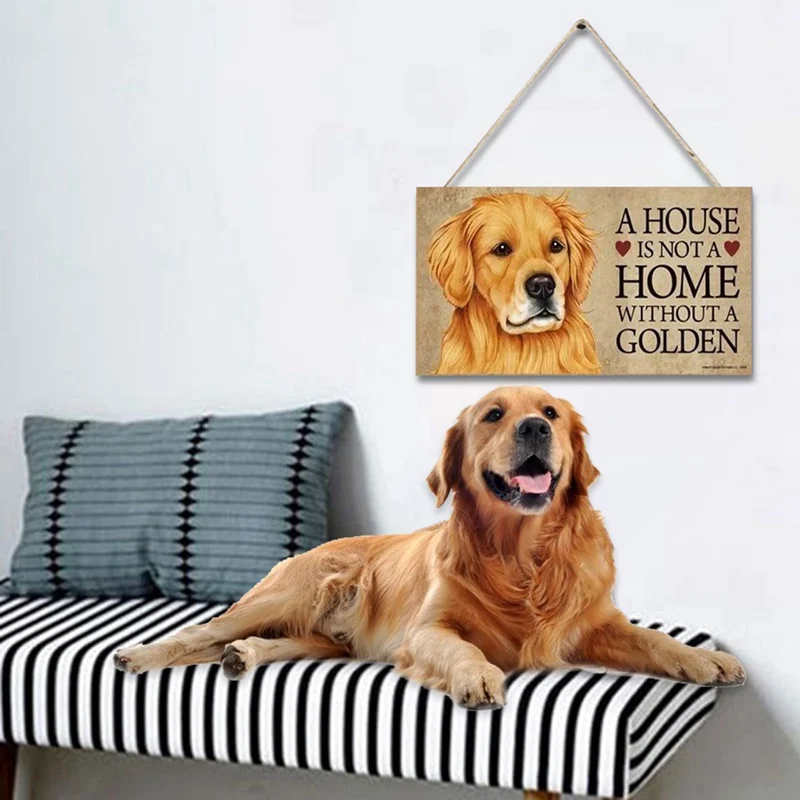 A House Is Not A Home Without A Westie/golden/beagle/bulldog/bernard/frenchie/poodle Pet Dog Hanging Tag Gift for Dog Lovers