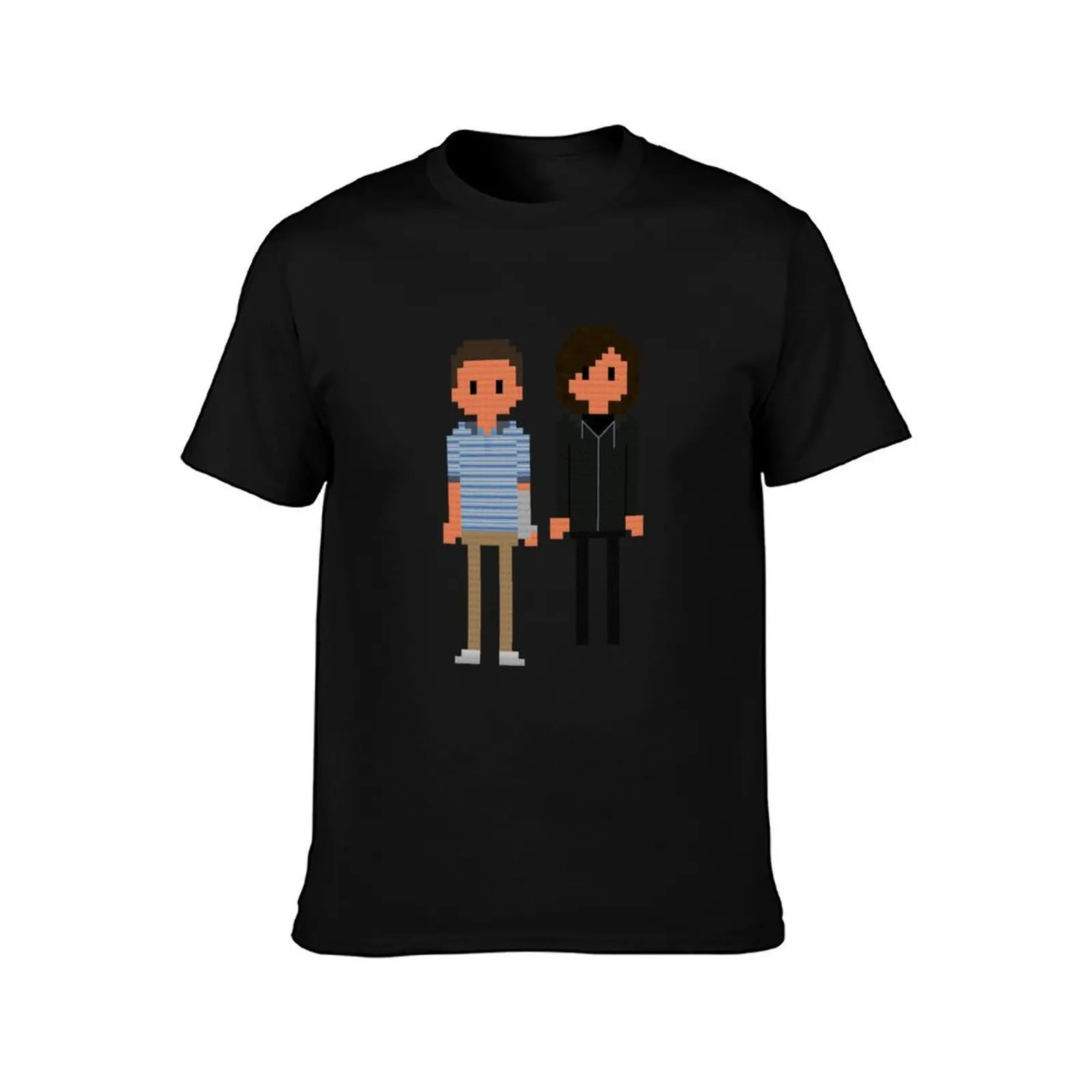 Evan and Connor T-Shirt Relaxed Casual Short Sleeve Tee T-Shirt