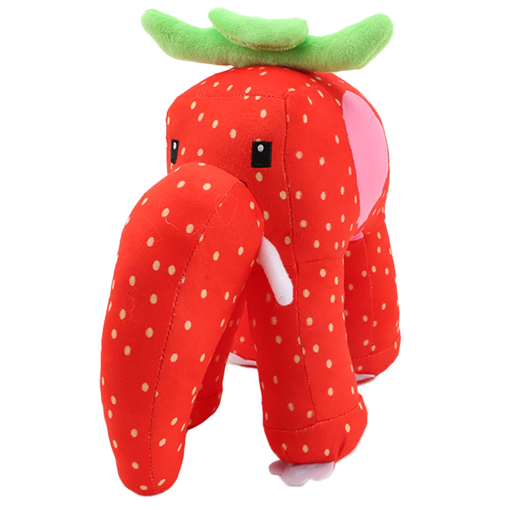 ZABAWKA PLUSZOWA STEAL A BRAINROT Słodki Słonik Truskawkowy, Urocze Lalki Domowe, Zabawki Słonie z Gry, Miękkie Zabawki dla Dzieci, Prezenty Urodzinowe