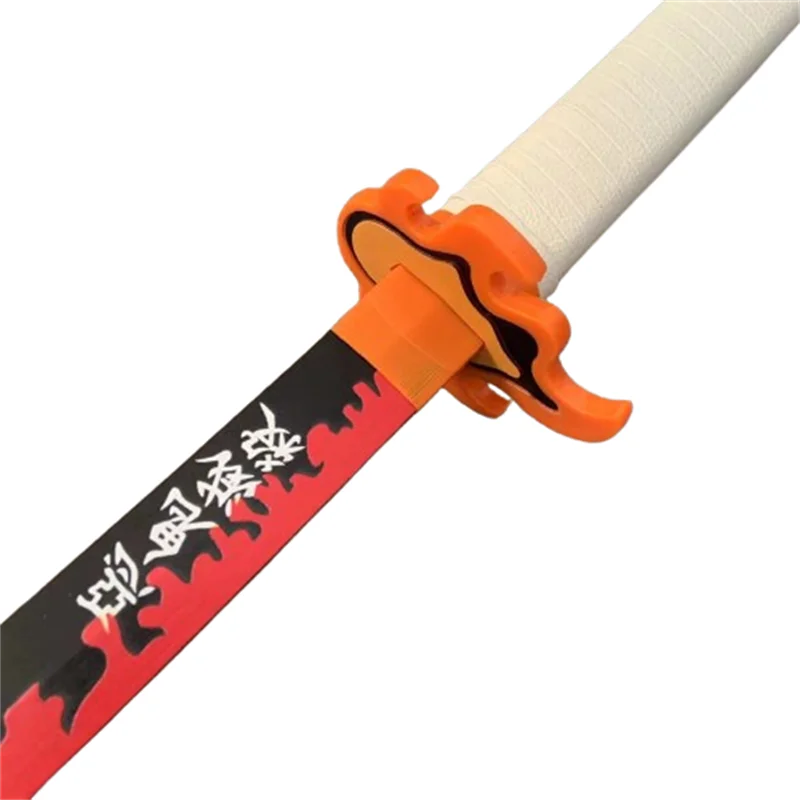 Demon Slayer Role Play 24inch Kamado Tanjiro Bamboo Assembled Sword Katana Kimetsu no Yaiba Hagashi Akihito 60cm Weapon Model