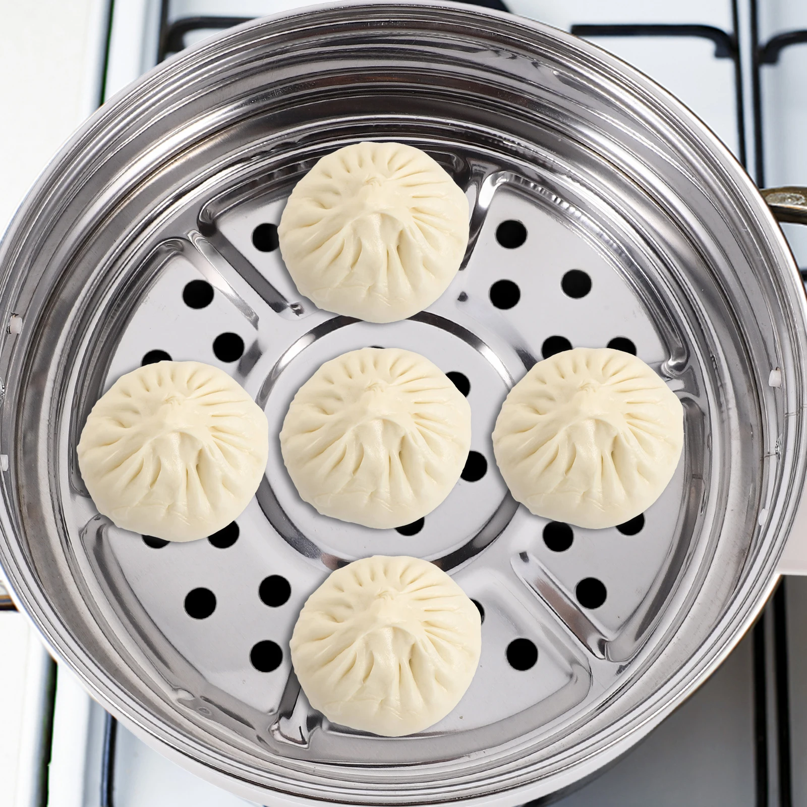 

Rice Cooker Steamer for Cooking Fish Food Kitchen Supplies Baskets Metal Dumpling Plastic Dumplings Steaming Rack