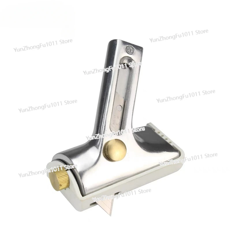 PVC Plastic Floor Slicing Construction Tool  Manual Corner Closing Push Knife Push Knife Against The Wall