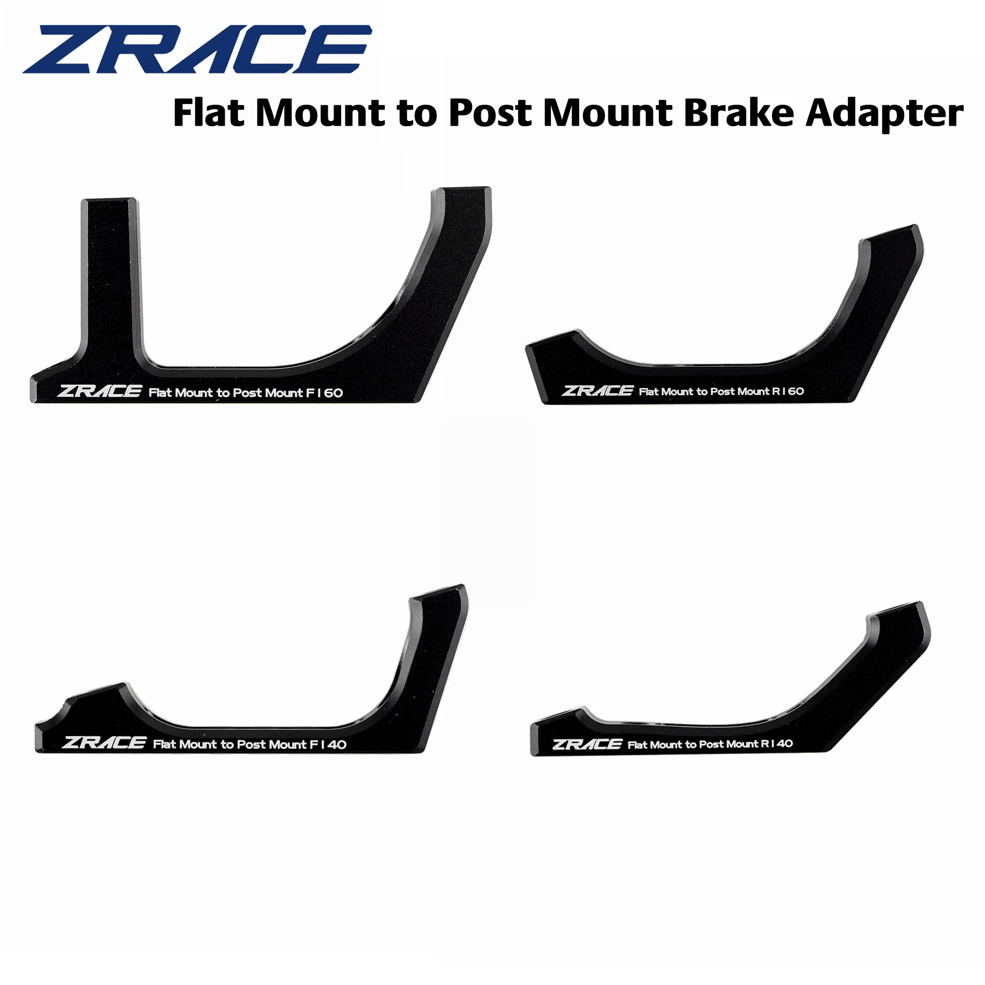 

ZRACE Flat Mount to Post Mount Brake Adapter, 140mm / 160mm, Flat to Post Mount Brake Adapter