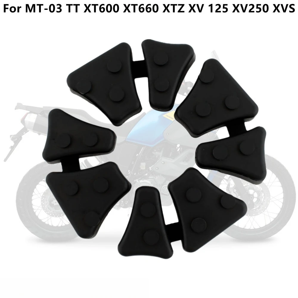 Motorcycle Rear Wheel Hub Buffer Rubber Cushion Block,Sprocket Damper Rubber For Yamaha MT-03 TT XT600 XT660 XTZ XV125 XV250 XVS