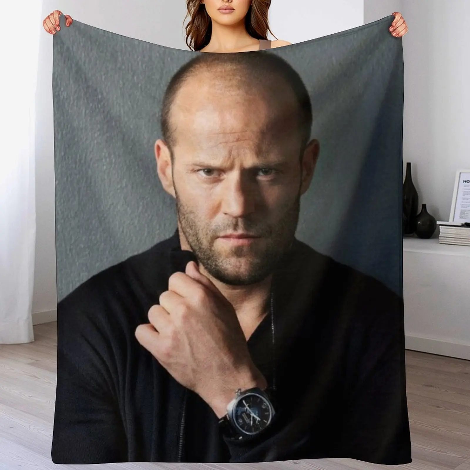 

jason statham Throw Blanket Sofas decorative Luxury St Decorative Beds Blankets