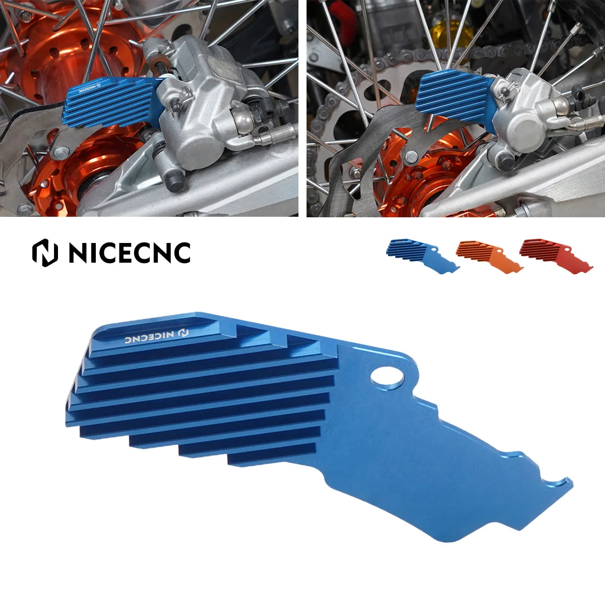 

For Husqvarna TE 300 2014-2023 TE 250 TX 300 FE 250 FE 350 FE 450 501 TC 125 FC 250 Rear Brake Caliper Cooler For KTM EXC 300