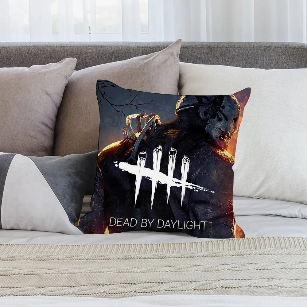 D-DeadS By D-DaylightS Pillow Case Short Plush Pillow Covers Sofa Decorative Gift Home Double-sided Printing Cushion Cover