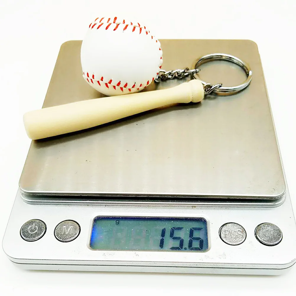 

Baseball Keyring Durable Metal Sports Design Large Size Practical Stylish Keychain for Separating Home Car Office Keys