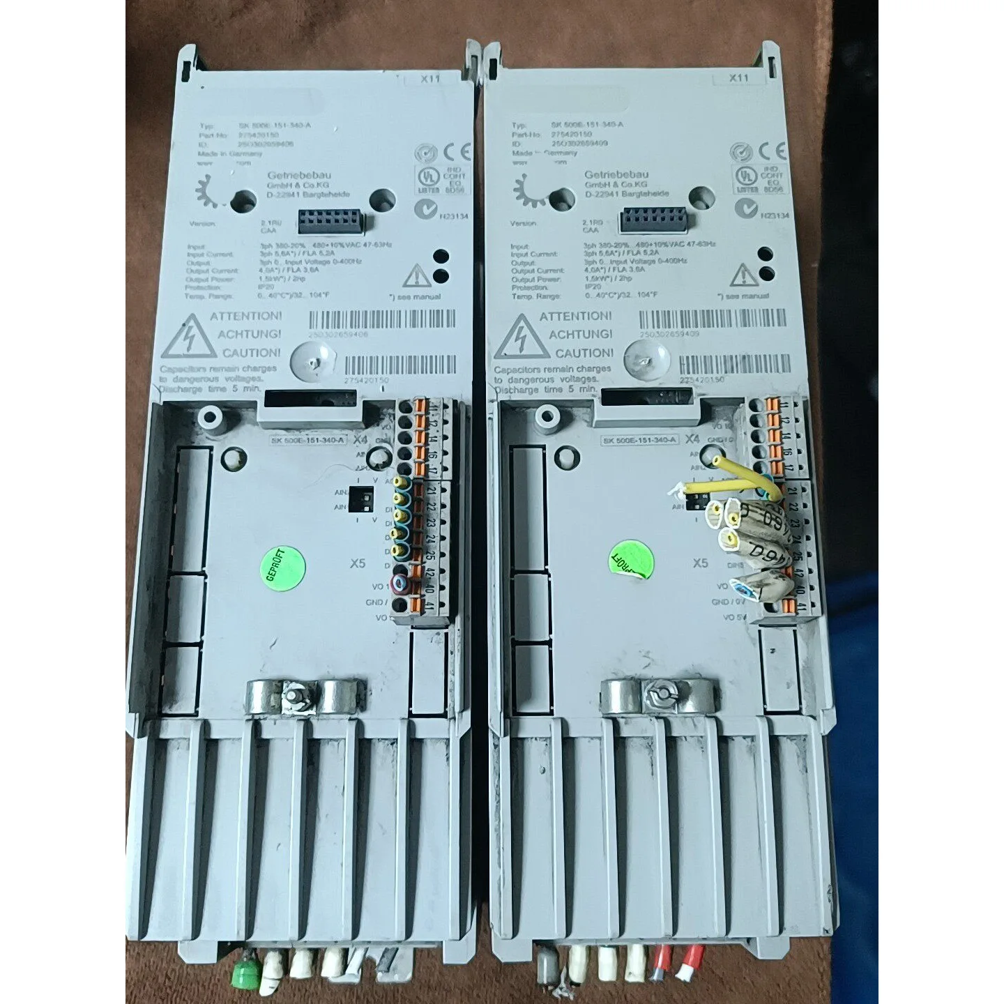 SK 500E-151-340-A inverter used in good condition SK500E-151-340-A