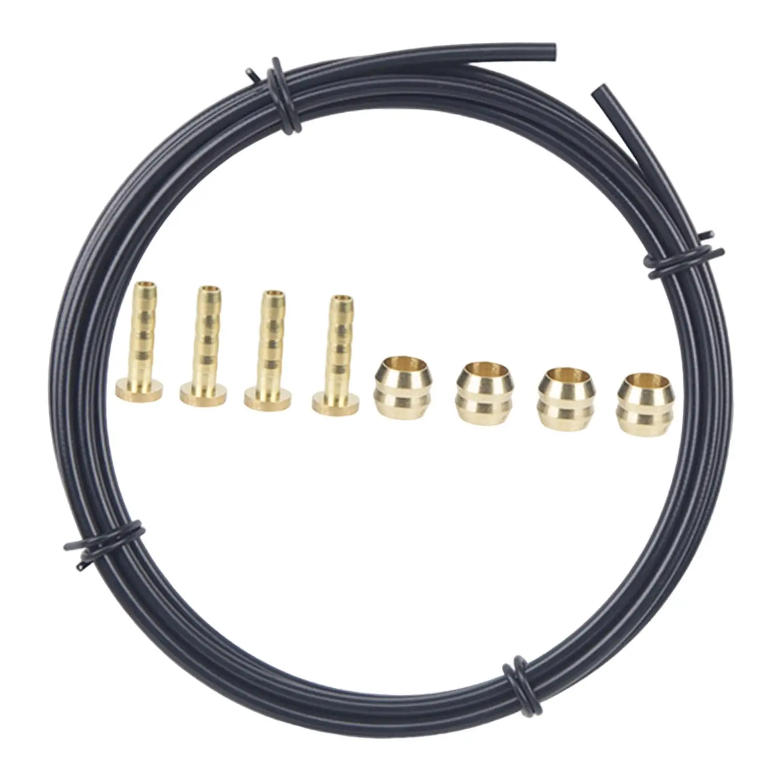 

Durable Metallic Nylon Hydraulic Brake Hose with Fittings for Mountain Bike Disc Brakes Accessories