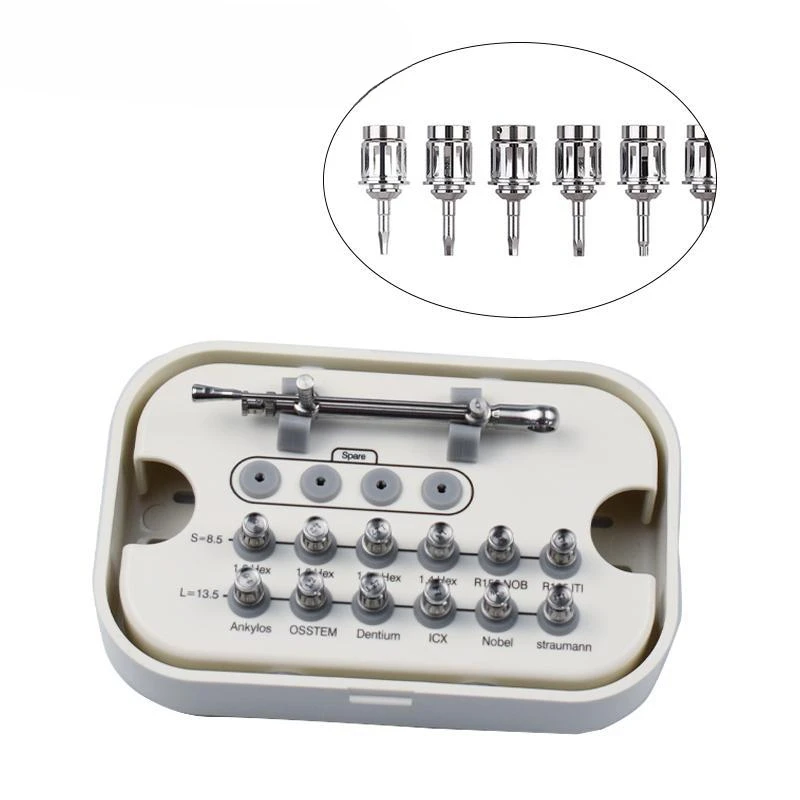 

1 Pcs Dentals Universal Implants Torque Screwdrivers Wrench Universal Prothetic Kit Dentist Materials