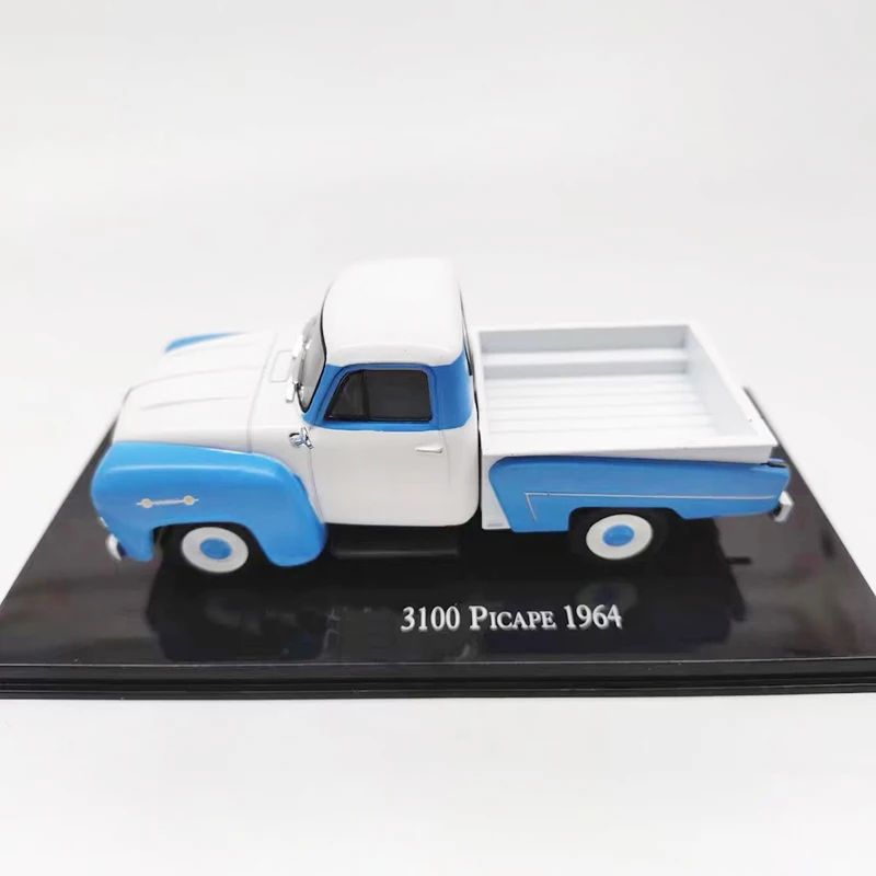 Diecast Original 1:43 Scale 3100 PICAPE 1964 Pickup Simulation Alloy Car Model Static Display Collectible Toy Gift Souvenir