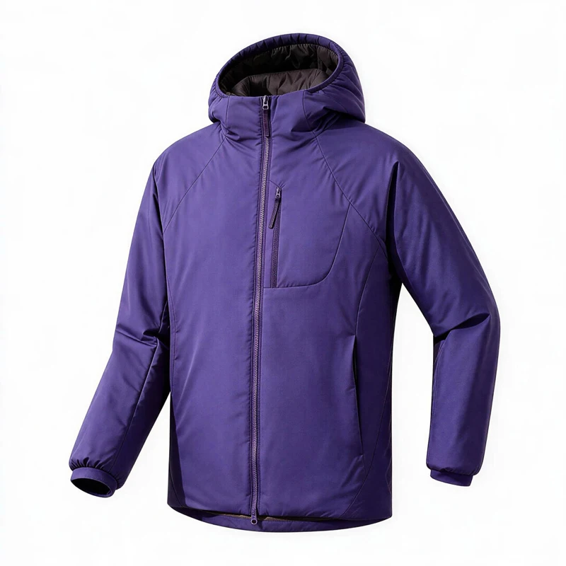 New 2026 Autumn Winter Unisex Lightweight Windproof Hooded Cotton-Padded Coat Couple Outdoor Warm Casual Jacket Outerwear Parkas