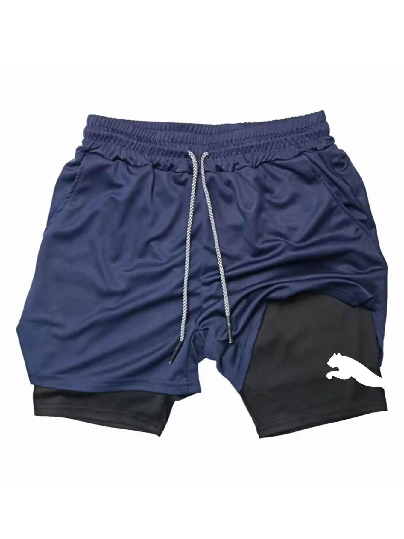 2026 Sommer-Sportshorts 2-in-1 Gym-Laufshorts Langsame Lauf- und Freizeit-Sportbekleidung Fitness-Doppelschicht-Shorts – Detail 6