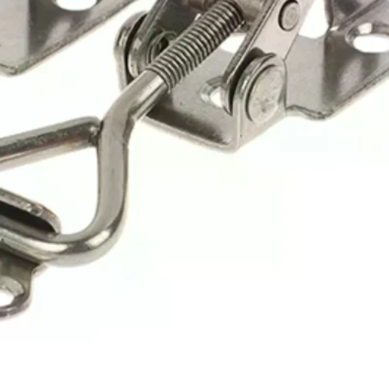 1Pc 304 Stainless Steel Clamp Deck Hasp Lock Boat Accessories Locker Anti Rattle Latch Fastener Clamp Marine Fastener