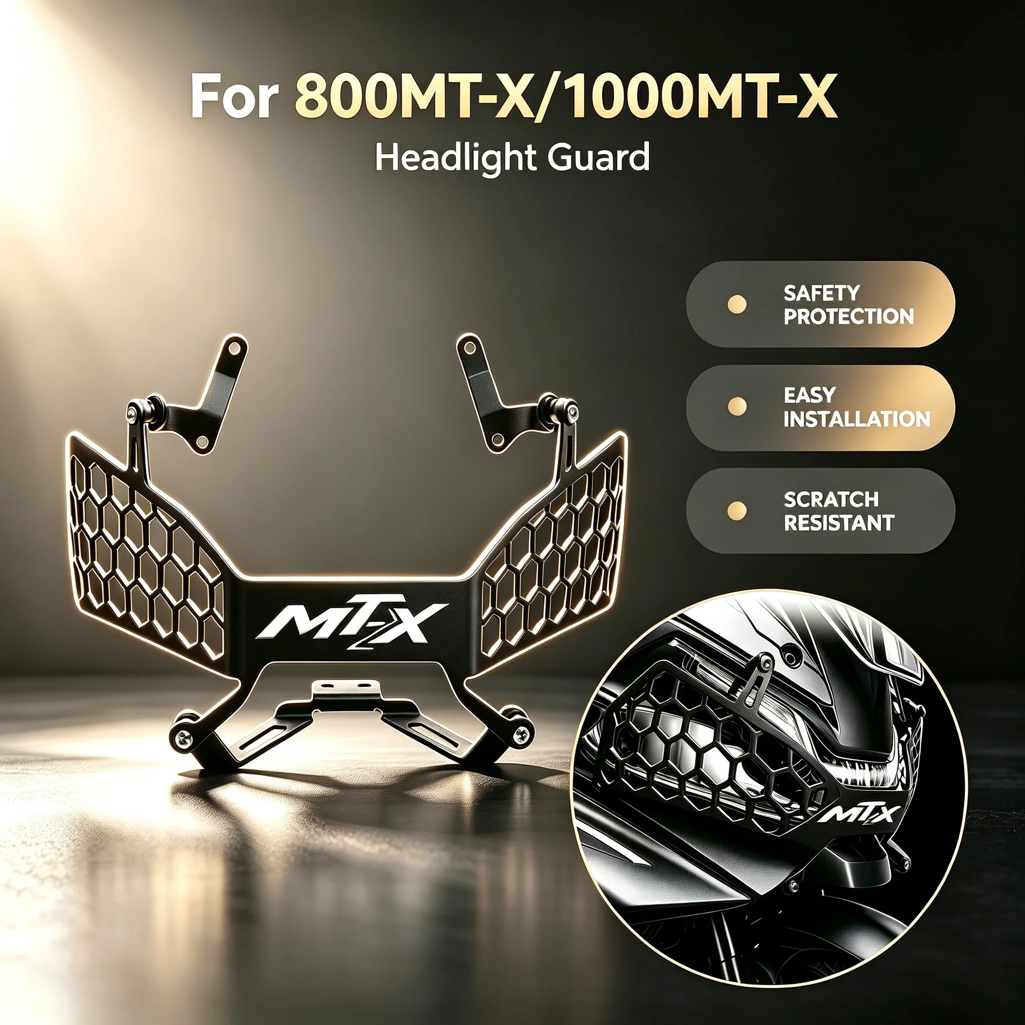 Motorrad-Scheinwerferschutzgitter-Abdeckung für CF 800MT-X 800MTX MT800X 1000MT-X 1000MTX 2025 2026 Schutz-Zubehör