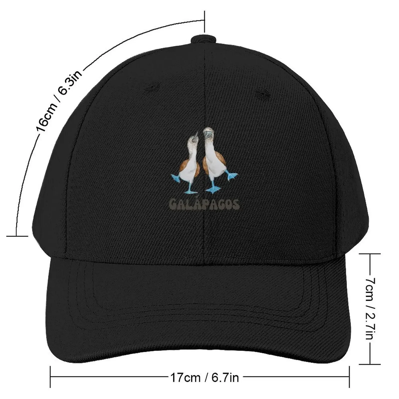 Blue-Footed Booby Islas Galapagos Galapagos Islands Baseball Cap tea Hat custom Hat Trucker Hats For Men Women's