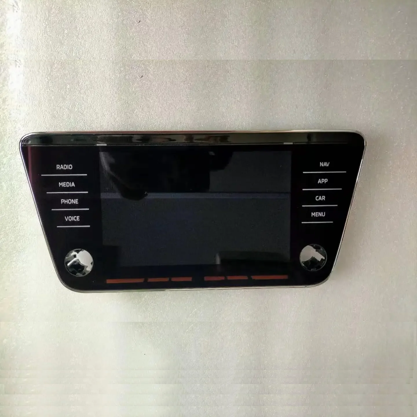 display lcd touch panel para skoda superb display radio 3v0 919 605 e 2023 01