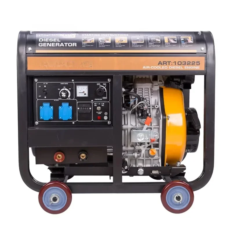 220v Diesel Generator & Welding Machine