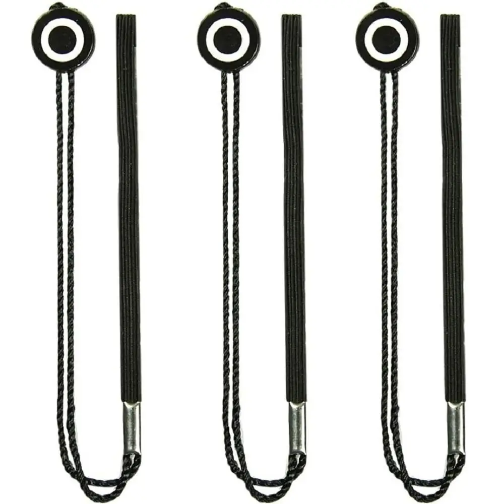3Pcs Universal Camera Lens Cap Leash Self Adhesive Lightweight Lens Cap Strap Elastic String Durable Anti Lost Rope SLR Camera