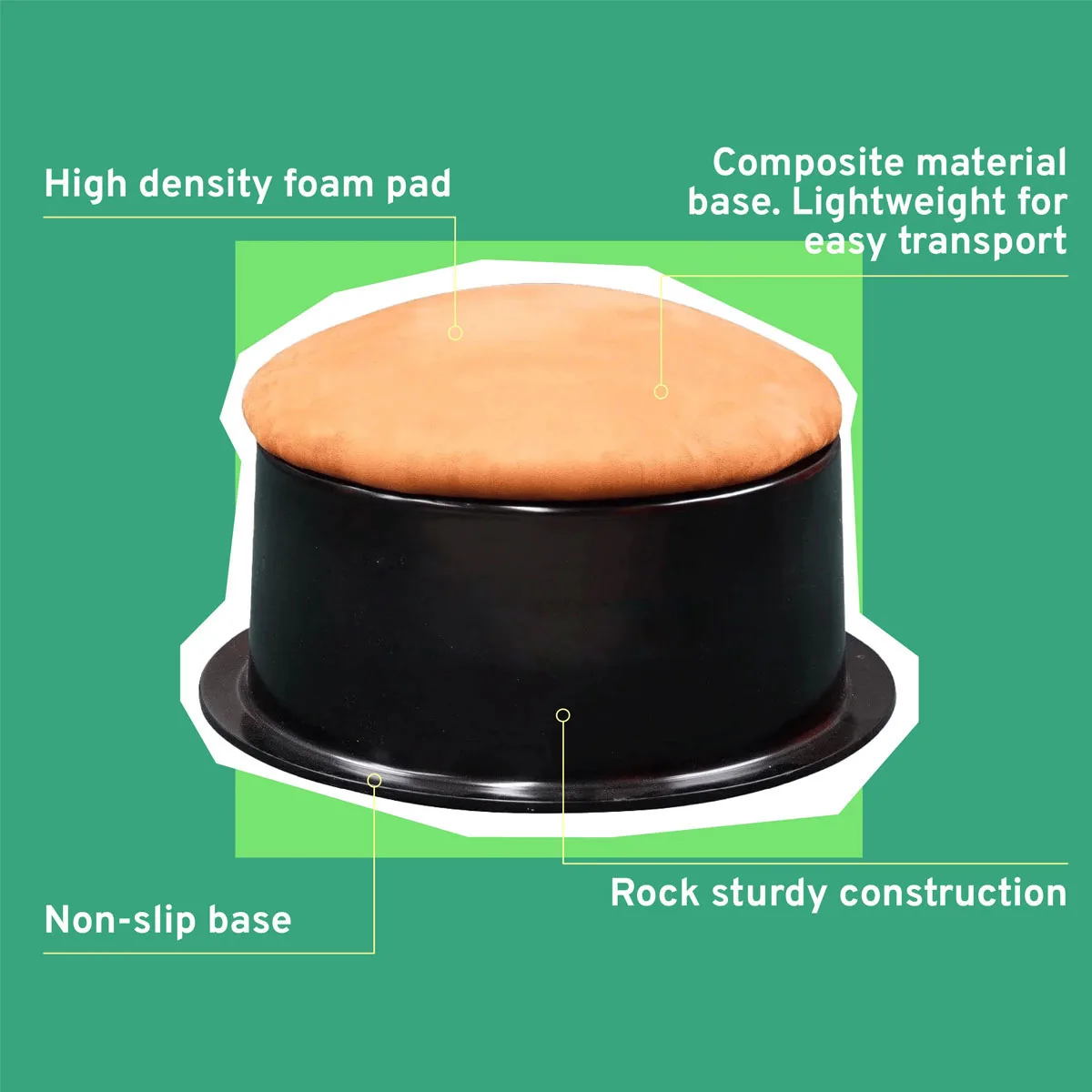 Factory Supply Customized Gymnastics Equipment  Pommel Trainers Gymnastics Mushroom -Competition