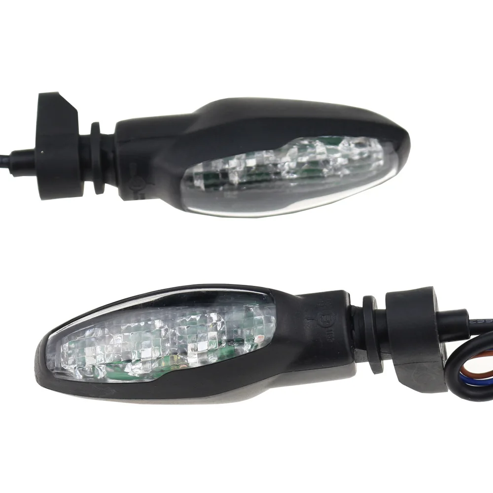 Motorcycle Turn Signal Light LED Front LED Amber Indicators 12V Fit For Triumph Tiger 800/900/1200 Moto Accessories