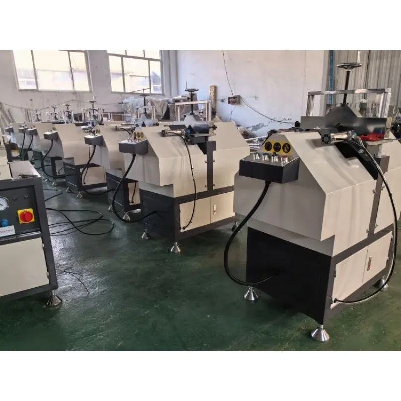 [الأكثر مبيعا] رخيصة الثمن Hiwoc جودة Upvc زجاج النافذة حبة قطع آلة المنشار للبيع