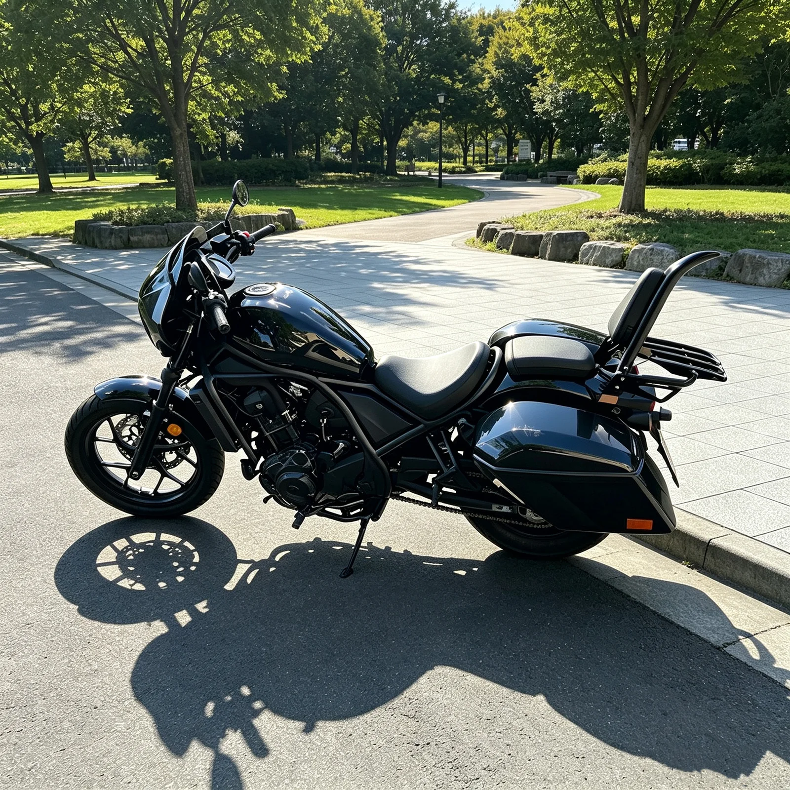 Detachable Passenger Back Rest Sissybar For Honda Rebel 300 Rebel 500 CM300 CM500 CMX300 CMX500 Motorcycle Backrest Sissy Bar