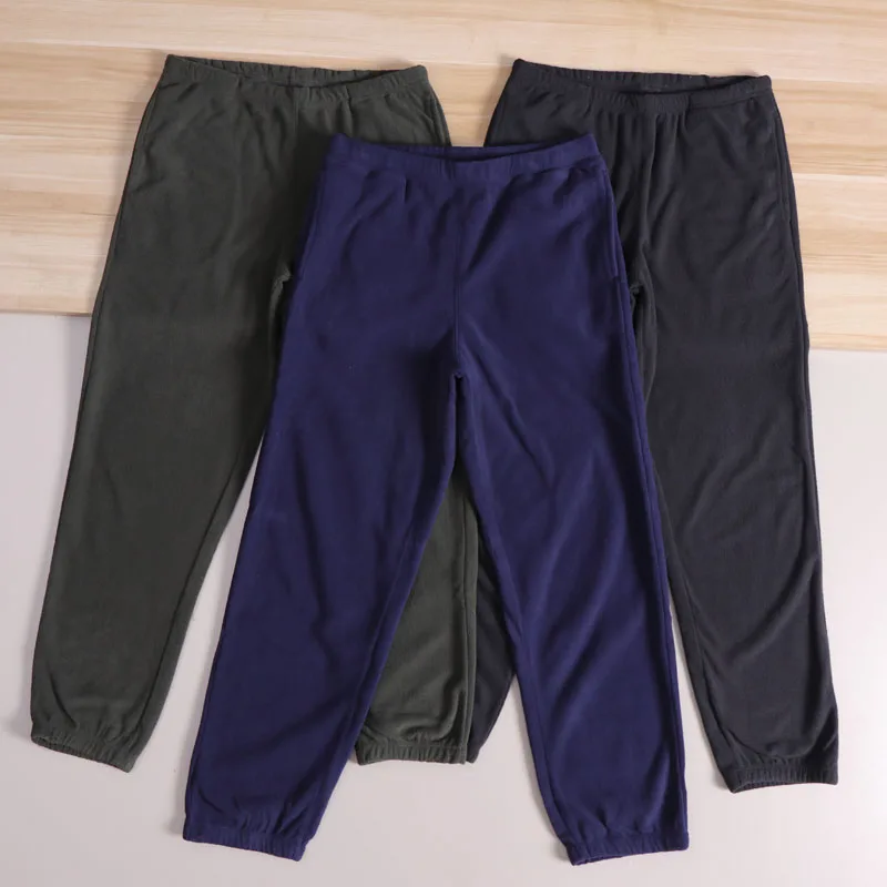 

Мужские двусторонние легкие теплые спортивные повседневные брюки с эластичной резинкой на талии, спортивные штаны с манжетами без бирки, осень-зима, прямые брюки