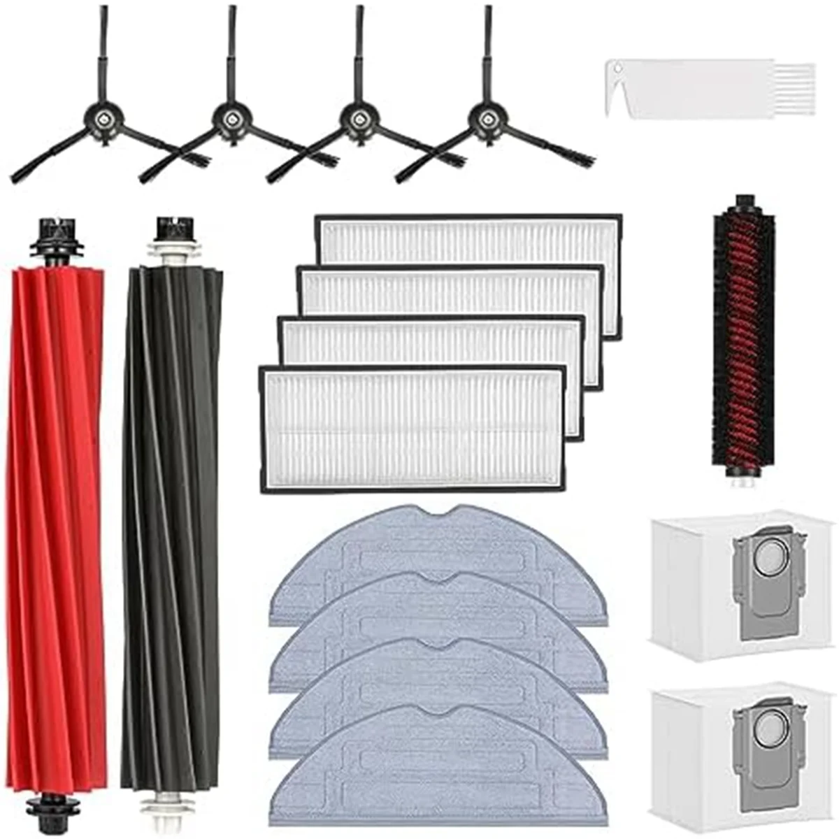 Accessories for Roborock S8 Pro Ultra S8 S8+ Main Side Brush Filter Dust Bag Robot Vacuum Cleaner Spare Parts