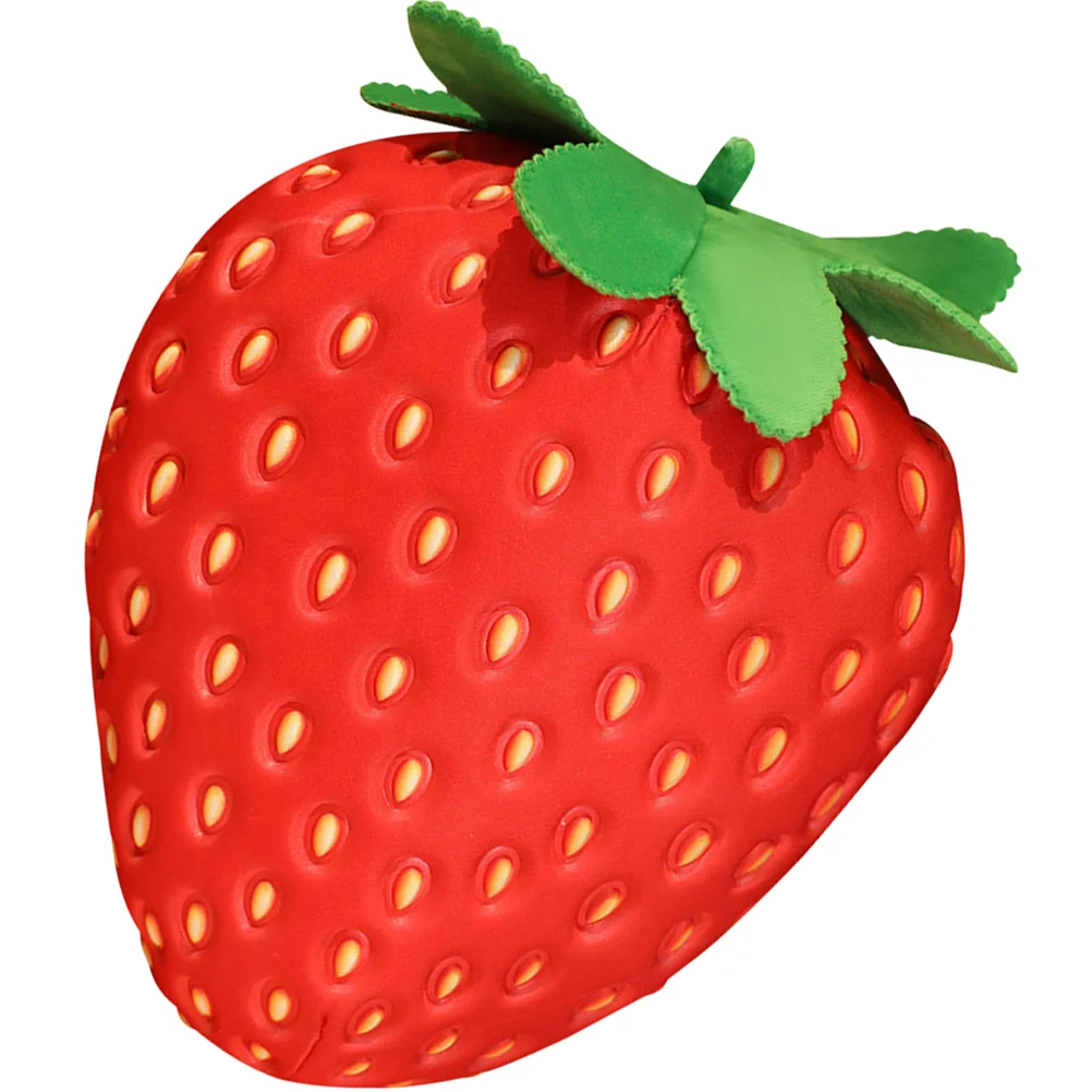

Cute Strawberry Decor Pillows Plush Fruit Kawaii Stuffed Animals Plushies Strawberries