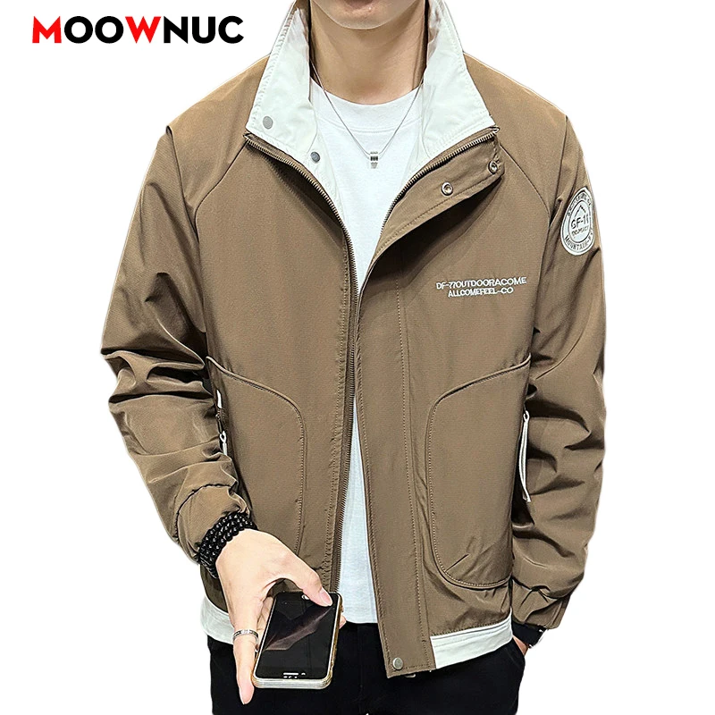 

Men's Blazers Windbreaker Men's Clothing Male Jackets Casual Coat Spring Autumn Outerwear Men's Fashion Leisure Menswear Camping