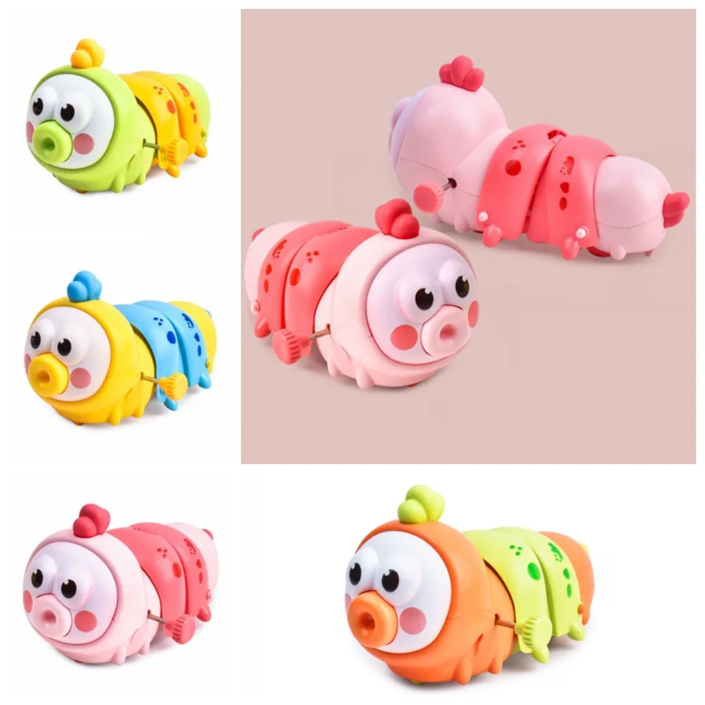 Chain Winding Caterpillar Puzzle Winding Toy Running Swinging Telescopic Crawling Caterpillar Toy Animal Movable