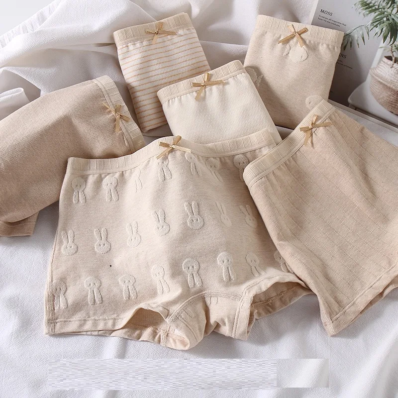 new children high quality solid boys cotton boxer shorts panties kids underwear for 3-17year teenager 4cs/lot student wholesales