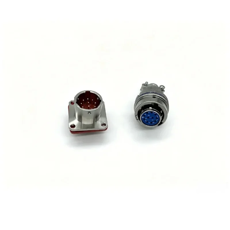 XCE18F11Z1D1 & X18T11K1P1 11-Pin Circular Aviation Connector Mating Pair Industrial Electrical Interconnect Set