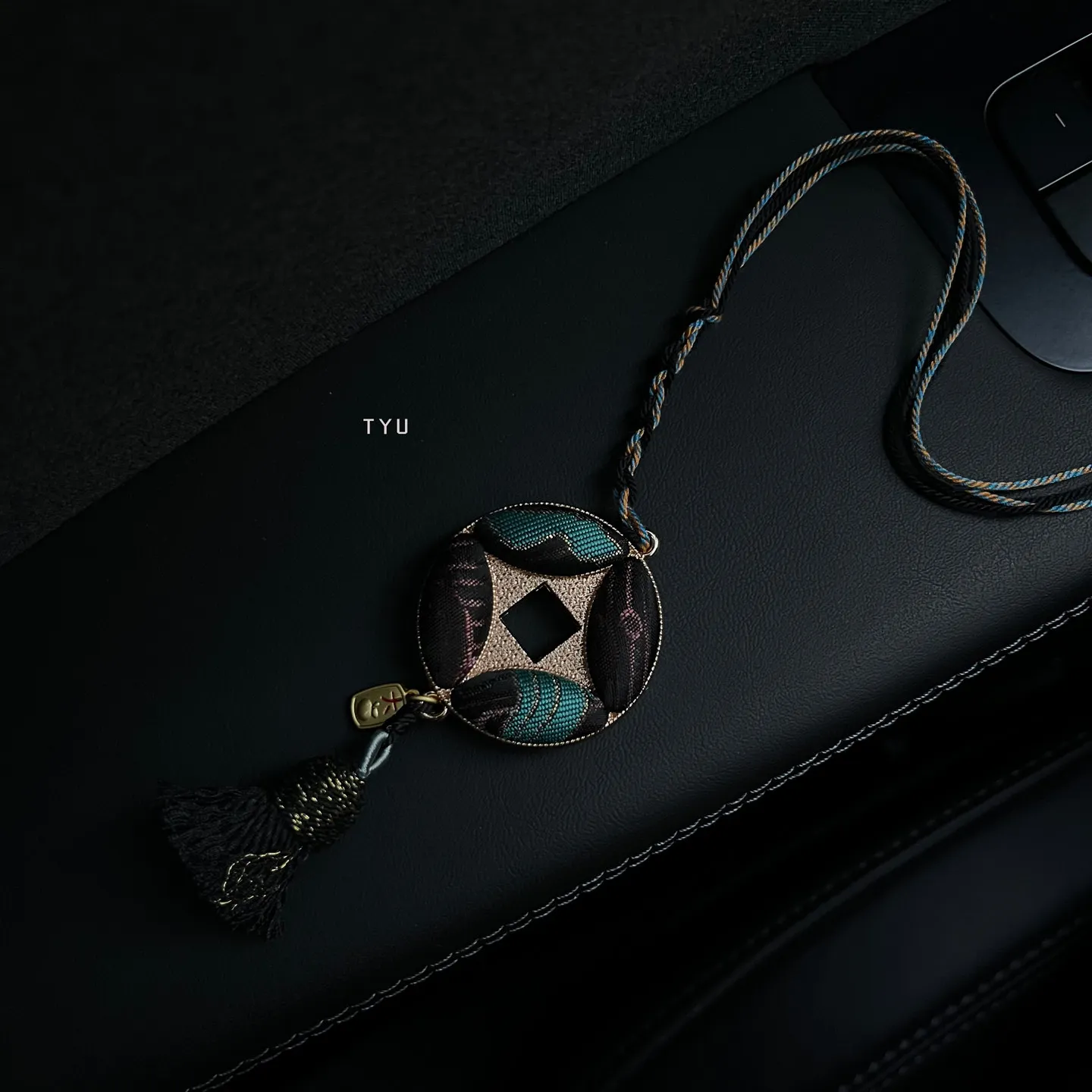 2026 New Style Year of the Horse Zodiac Song Brocade Pony Car Pendant Rearview Mirror Decoration New Year Gift for Friends