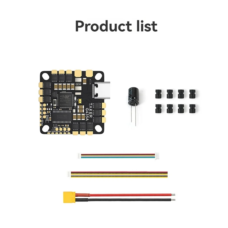 

B05B-Advanced GEP-TAKER G4 35A All-In-One G473 Flight Control, 170Mhz 2-4S & 35A BLHELIS ESC For RC FPV Drones