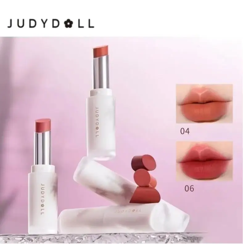 

Judydoll Solid Lip Mud Soft Smooth Lip Glaze Rose Matte Lipstick Lasting Colors Lip Makeup Cosmetics