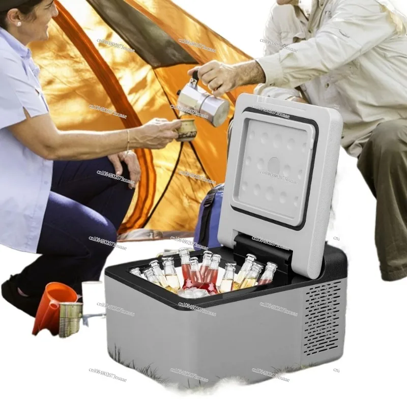 Imagem -05 - Xiaxin-refrigerador de Carro com Compartimento Compressor para Carro Frio Casa Duplo Propósito Refrigerado Acampamento ao ar Livre 12v 24v