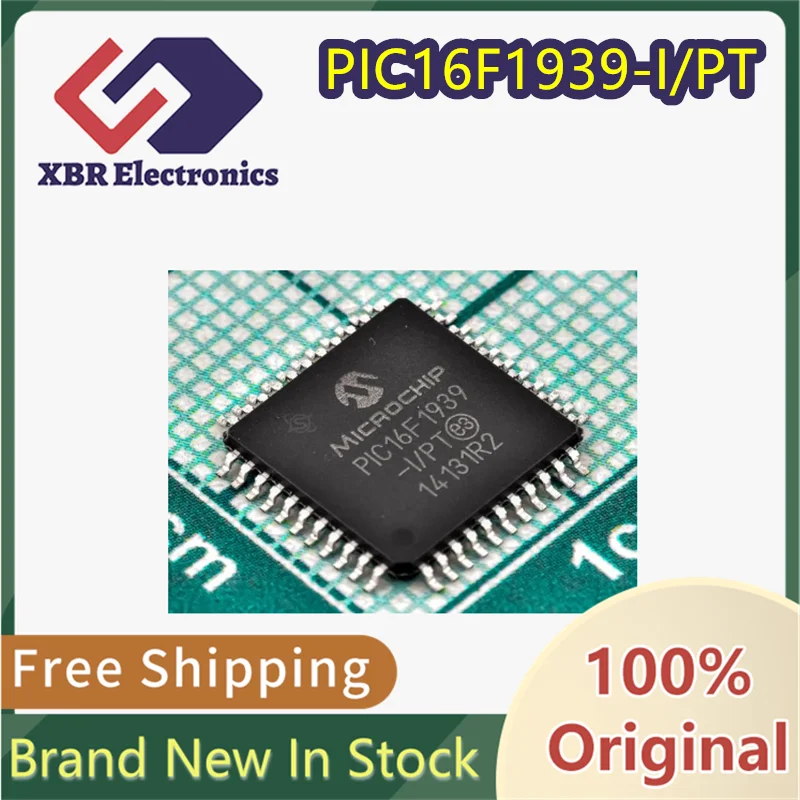 

(5/50 pieces) PIC16F1939-I/PT PIC16F1939 Microcontroller Chip Microcontroller QFP-44 Brand New Original Free Shipping