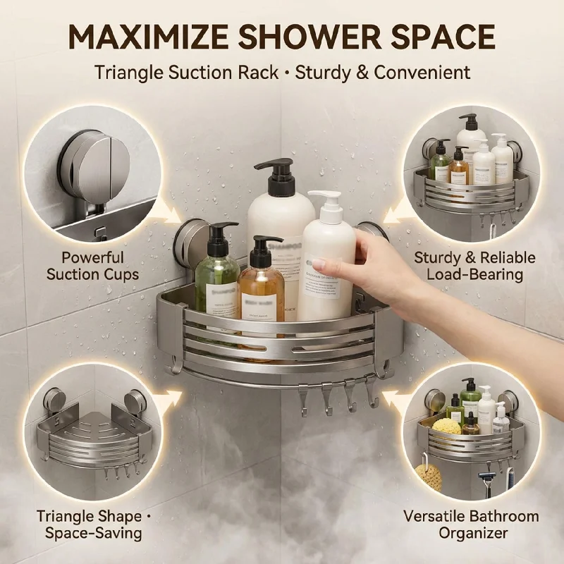 Thumbnail 3 - #60 Latest Bathroom Storage Shelf Offers