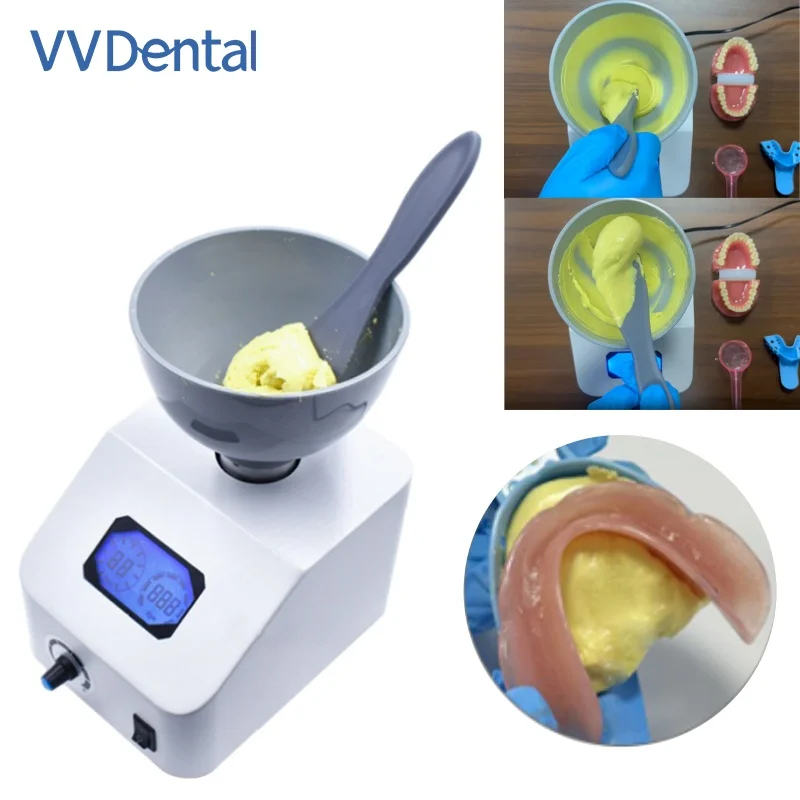 

VVDental 100-700ML Mix Blender for Dental Printing Material Gypsum Alginate Mixer 300rpm Mixing Speed Dentistry Equipments