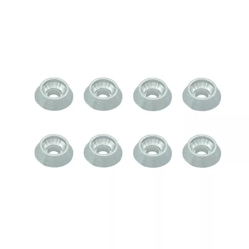 

8 шт. металлические конические винты, шайбы с потайной головкой, болты с плоской головкой, прокладки для WPL MN B24 B36 C24 MND90 MN99S, обновленные детали