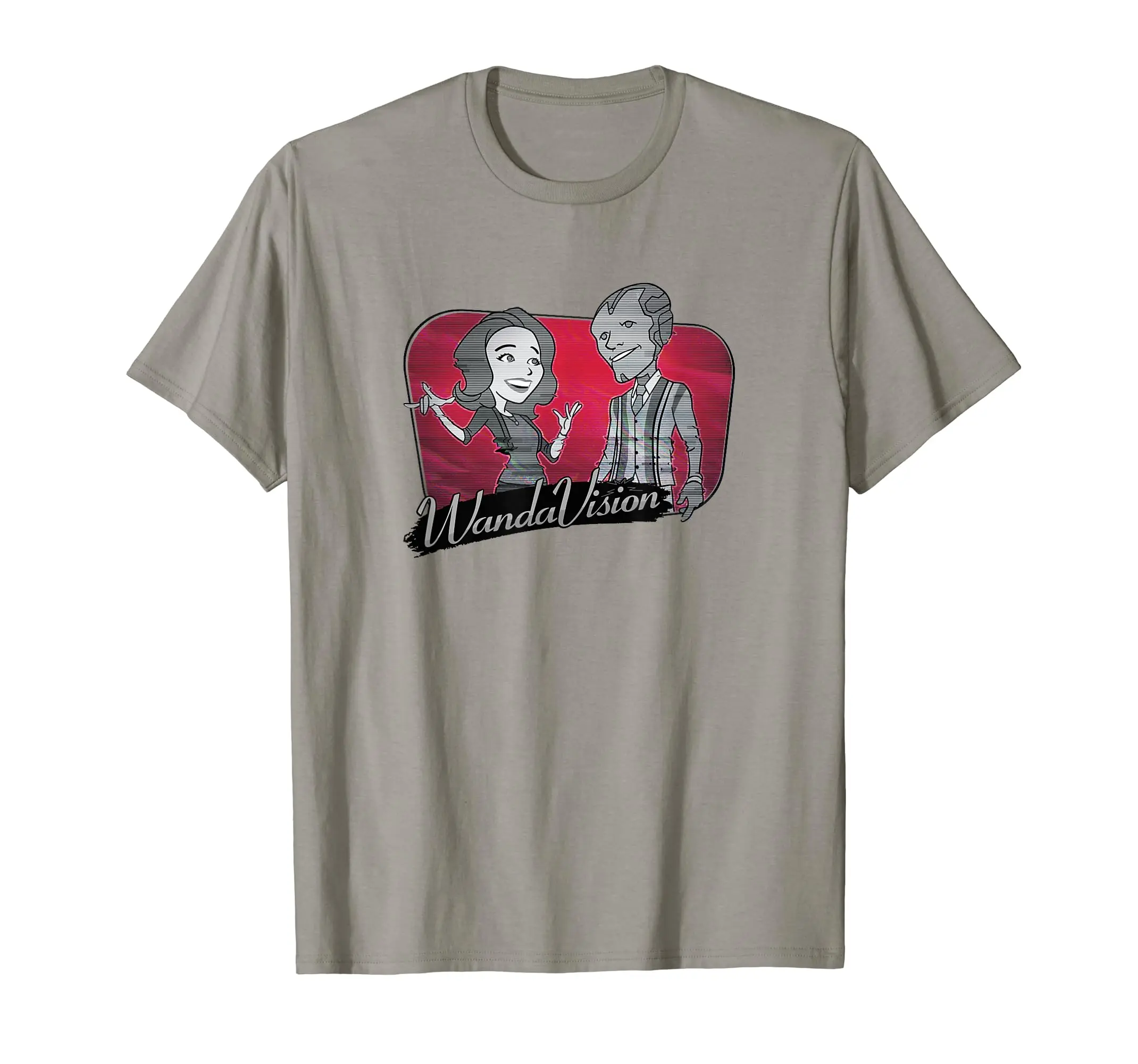 

WandaVision 50's Style Wanda & Vision Cartoon T-Shirt