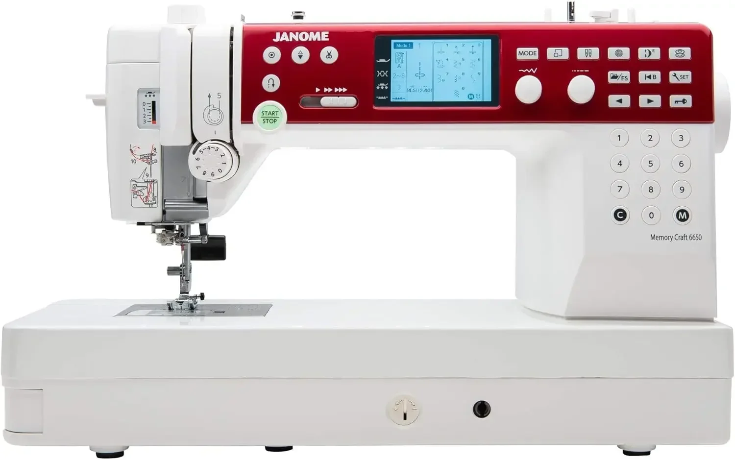 Janome MC6650 Sewing and Quilting Machine