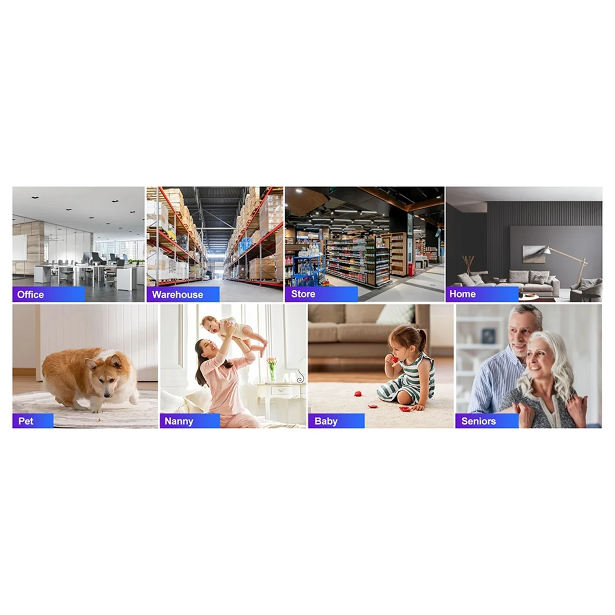 

ABXHA WiFi and 4G Mini Surveillance Camera, HD Indoor Wireless Two-Way Audio Night Vision Motion Detection Security Camera