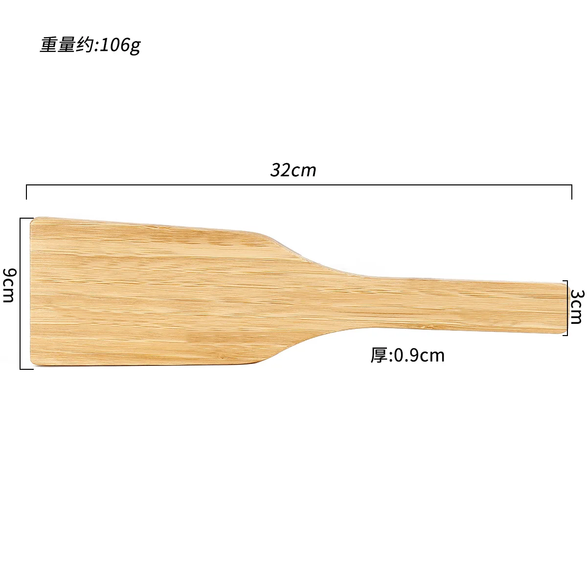 32CM Bamboo Spanking Paddle Slapper Whip for Horse Training Paddle, Harness Teaching Training Tool Horse Whip