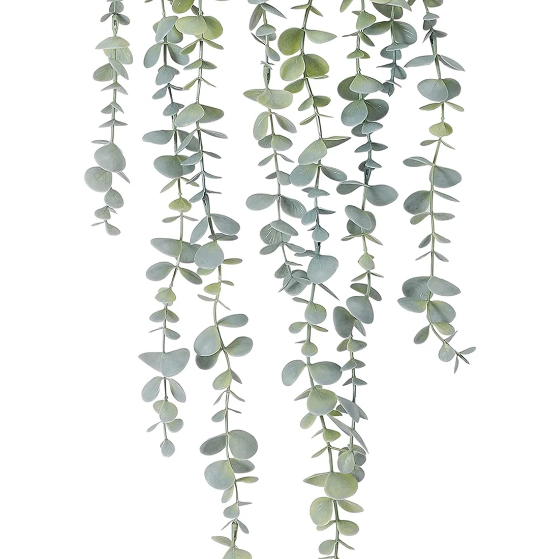 1 Pcs Artificial Hanging Plants Potted Eucalyptus Hanging Plant for Wall Room Home Patio Indoor Outdoor Decor