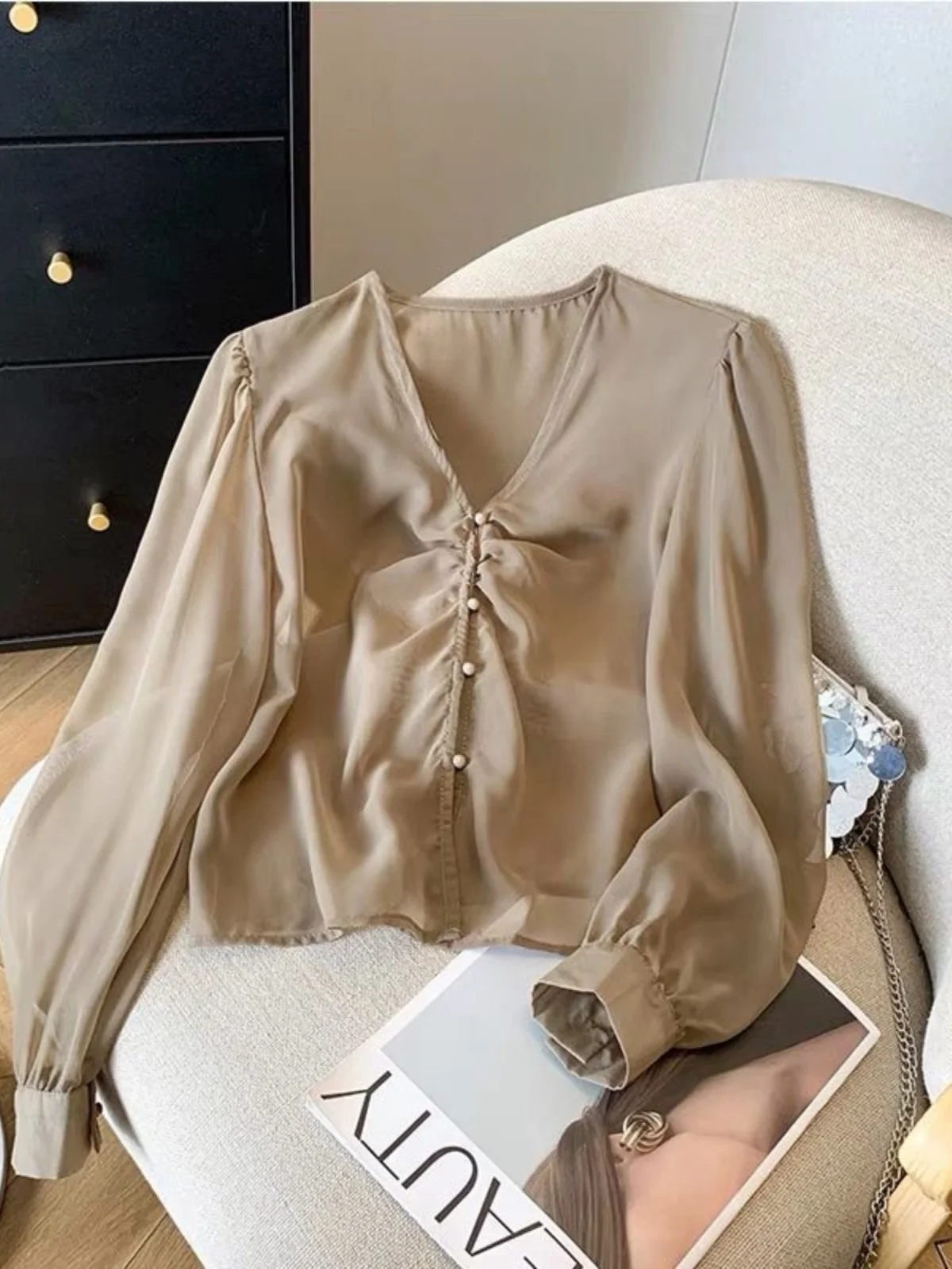 

Unique American Sle Women's irt Guangzhou Thirteenth Fac Summer Beautiful Anti-Uv Sun Protection Folded Design White ...