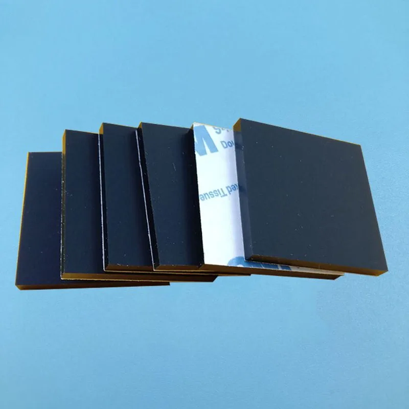 لوح مطاط السيليكون المربع، وسادة ذاتية اللصق، مستطيلة مضادة للانزلاق، وسادة قدم مثبط، حشية مانعة للتسرب